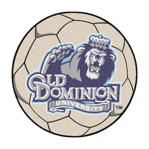 Old Dominion Monarchs Ncaa "soccer Ball" Round Floor Mat (29")