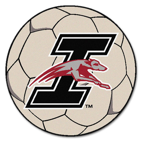 Indianapolis Greyhounds Ncaa Soccer Ball Round Floor Mat (29")