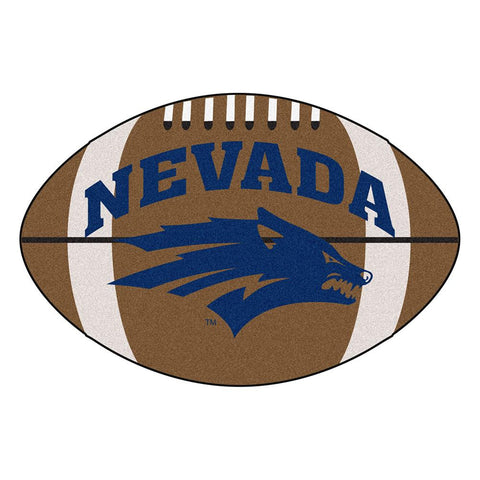 Nevada Reno Wolf Pack Ncaa "football" Floor Mat (22"x35")