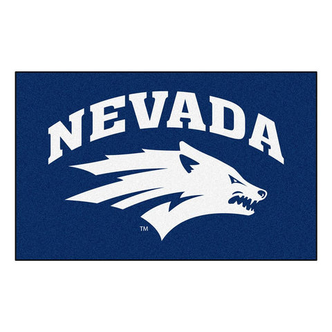 Nevada Reno Wolf Pack Ncaa "ulti-mat" Floor Mat (5x8')