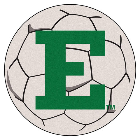 Eastern Michigan Eagles Ncaa "soccer Ball" Round Floor Mat (29")