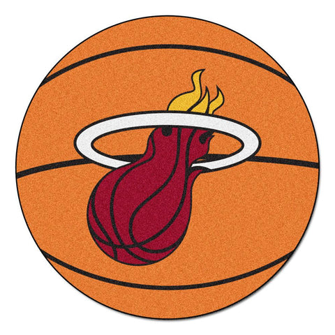 Miami Heat NBA Basketball Mat (29 diameter)
