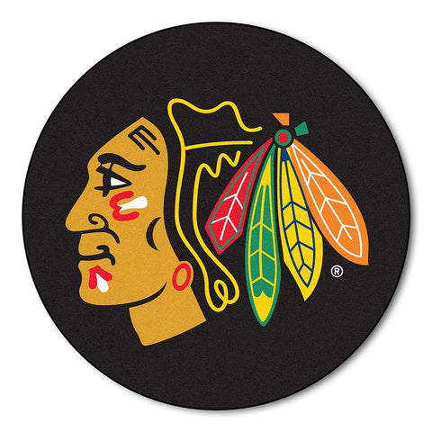 Chicago Blackhawks NHL Puck Mat (29 diameter)