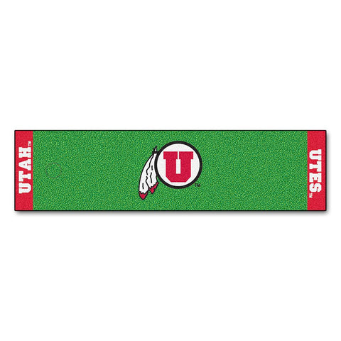 Utah Utes Ncaa Putting Green Runner (18"x72")