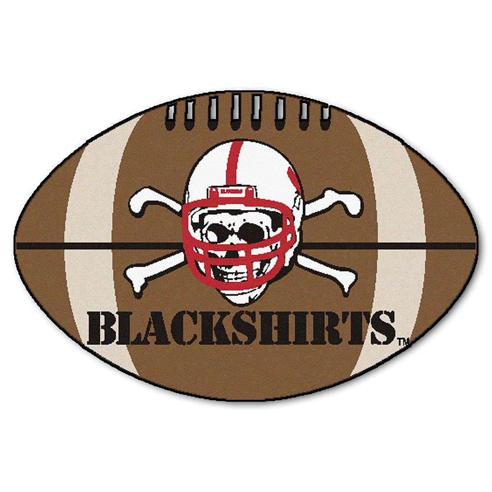 Nebraska Cornhuskers Ncaa Football Floor Mat (22"x35")