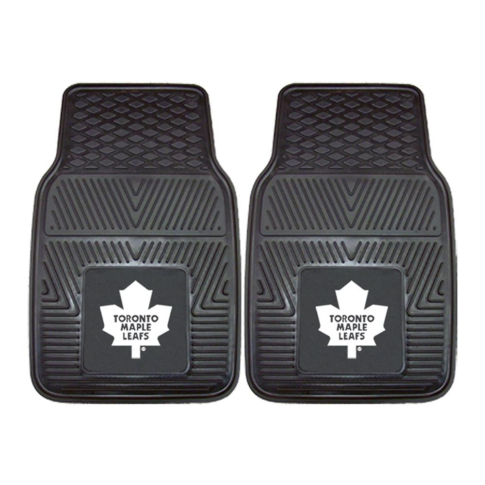 Toronto Maple Leafs NHL Heavy Duty 2-Piece Vinyl Car Mats (18x27)