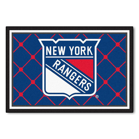 New York Rangers NHL 5x8 Rug (60x92)