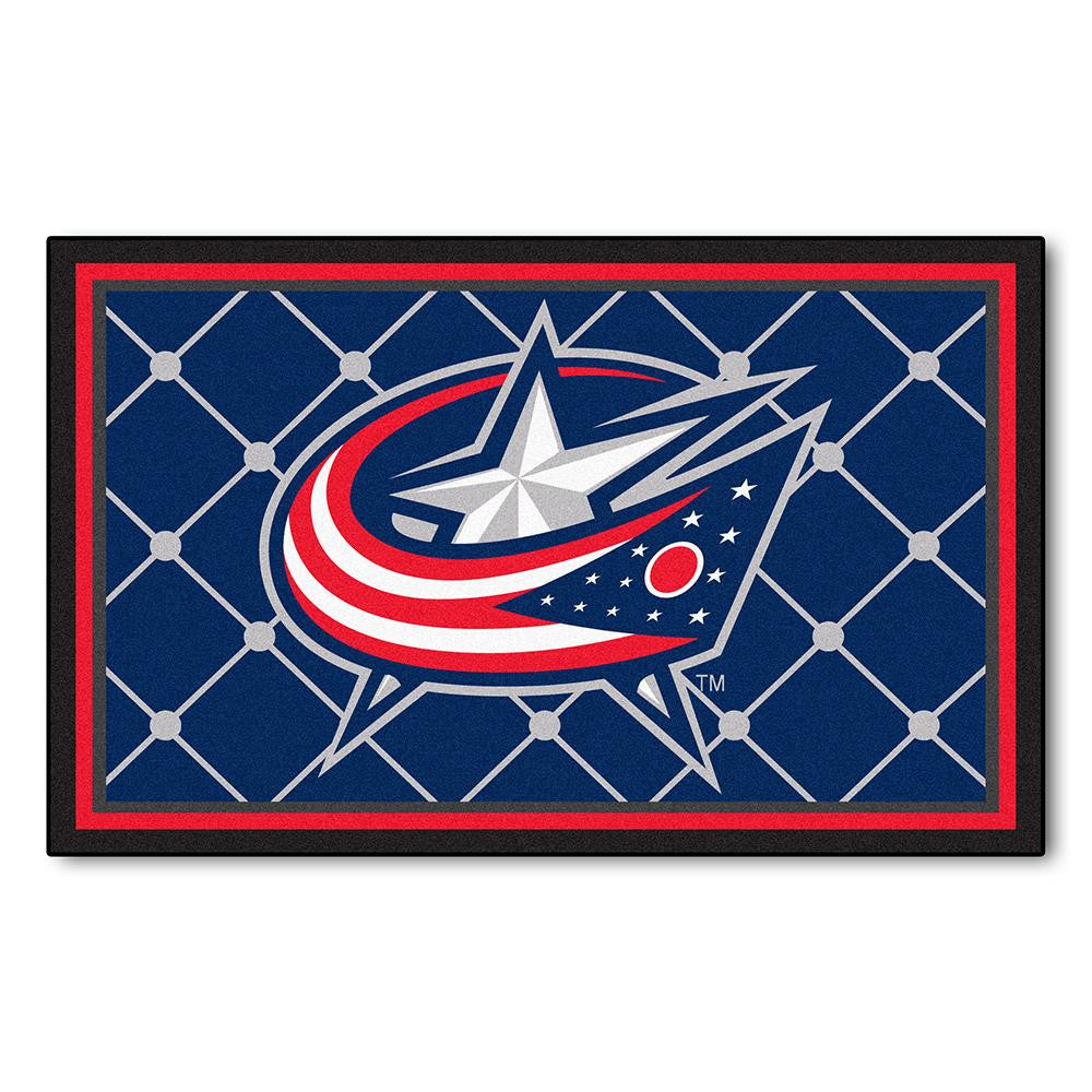 Columbus Blue Jackets NHL 4x6 Rug (46x72)