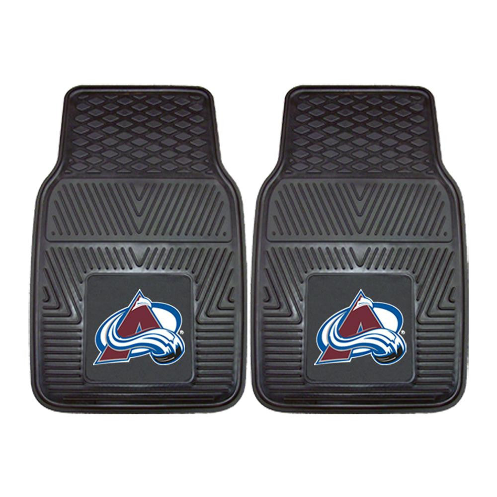 Colorado Avalanche NHL Heavy Duty 2-Piece Vinyl Car Mats (18x27)