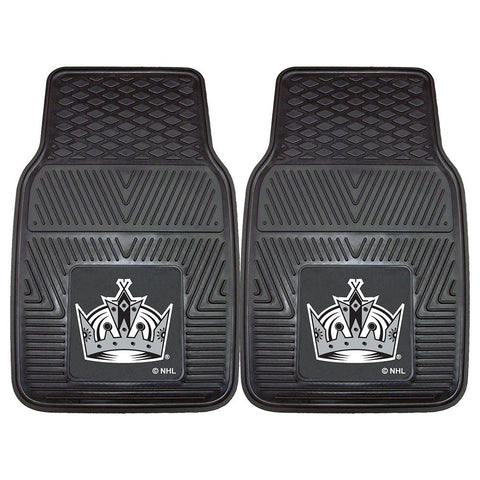 Los Angeles Kings NHL Heavy Duty 2-Piece Vinyl Car Mats (18x27)