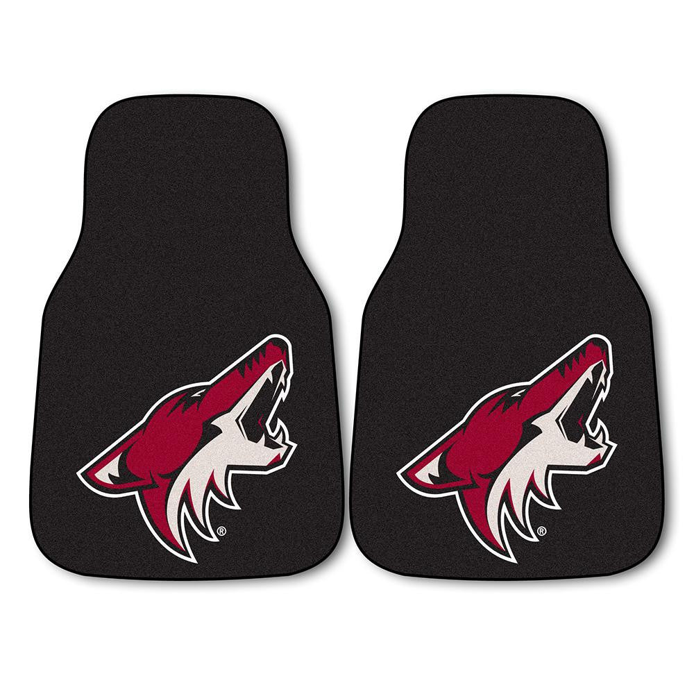 Phoenix Coyotes NHL 2-Piece Printed Carpet Car Mats (18x27)