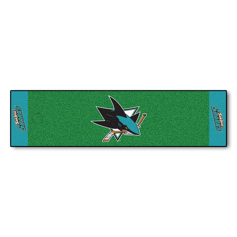 San Jose Sharks NHL Putting Green Runner (18x72)