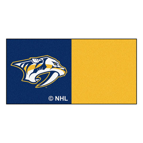 Nashville Predators NHL Team Logo Carpet Tiles