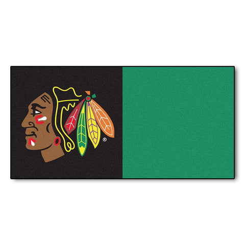 Chicago Blackhawks NHL Team Logo Carpet Tiles