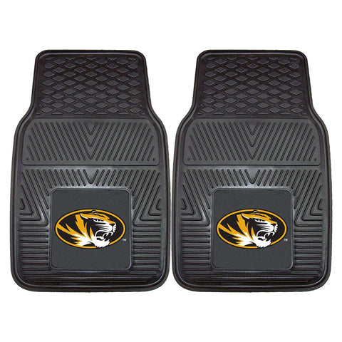 Missouri Tigers Ncaa Heavy Duty 2-piece Vinyl Car Mats (18"x27")