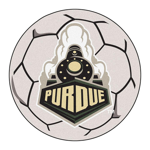 Purdue Boilermakers Ncaa "soccer Ball" Round Floor Mat (29")