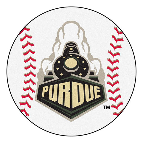 Purdue Boilermakers Ncaa "baseball" Round Floor Mat (29")