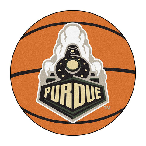 Purdue Boilermakers Ncaa "basketball" Round Floor Mat (29")