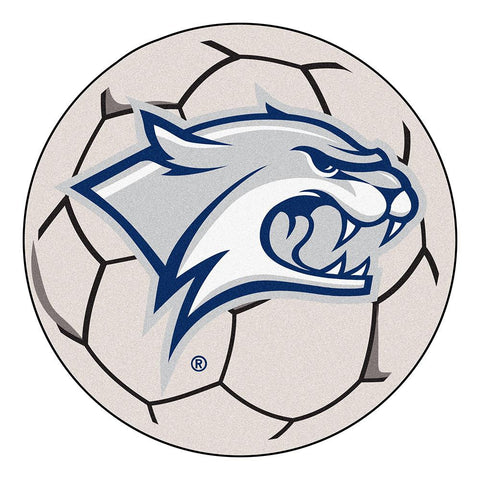 New Hampshire Wildcats Ncaa "soccer Ball" Round Floor Mat (29")