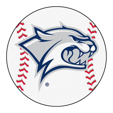 New Hampshire Wildcats Ncaa "baseball" Round Floor Mat (29")