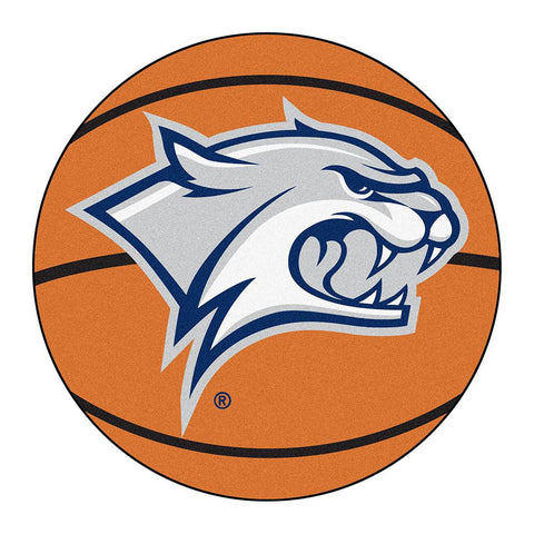 New Hampshire Wildcats Ncaa "basketball" Round Floor Mat (29")