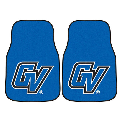 Grand Valley State Lakers Ncaa 2-piece Printed Carpet Car Mats (18x27)