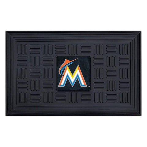 Miami Marlins MLB Vinyl Doormat (19x30)