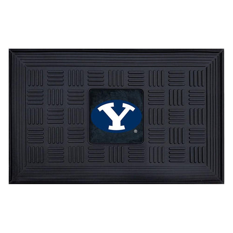 Brigham Young Cougars Ncaa Vinyl "doormat" (19"x30")