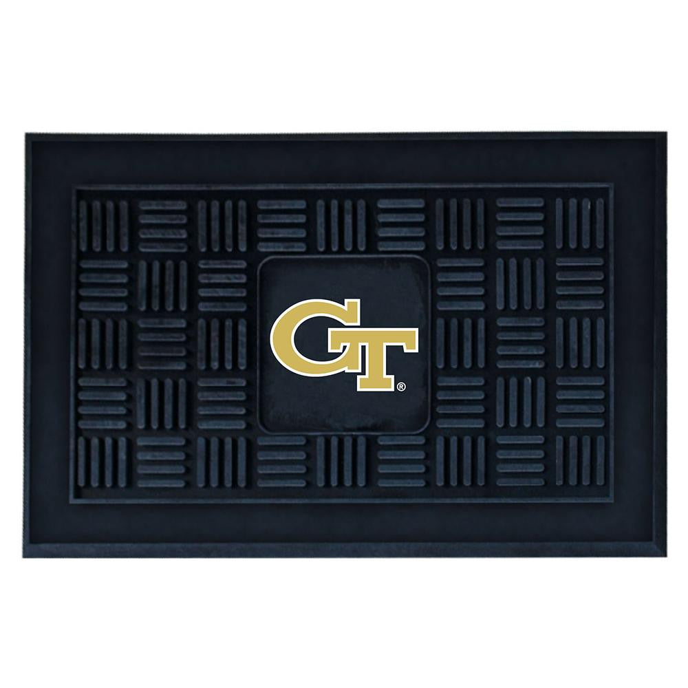 Georgia Tech Yellowjackets Ncaa Vinyl "doormat" (19"x30")