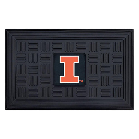 Illinois Fighting Illini Ncaa Vinyl "doormat" (19"x30")