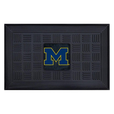 Michigan Wolverines Ncaa Vinyl "doormat" (19"x30")