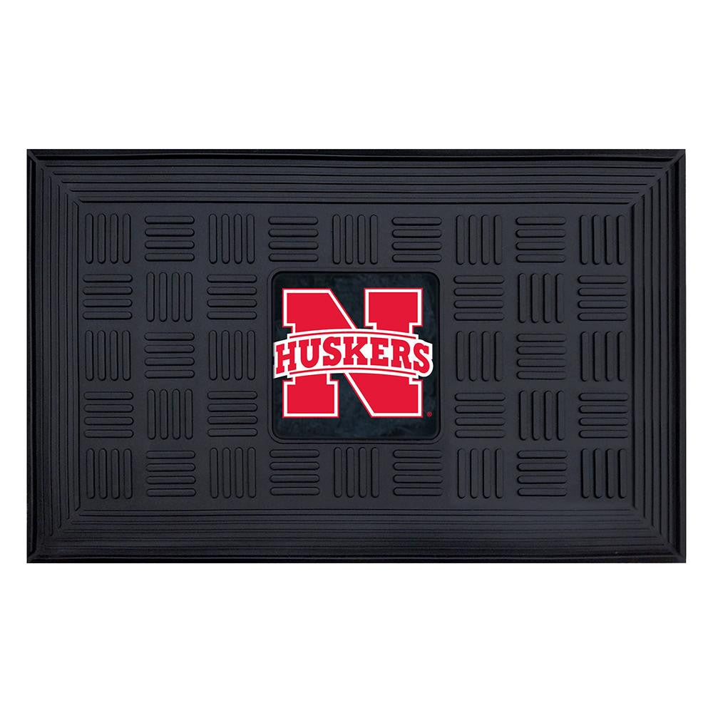 Nebraska Cornhuskers Ncaa Vinyl "doormat" (19"x30")