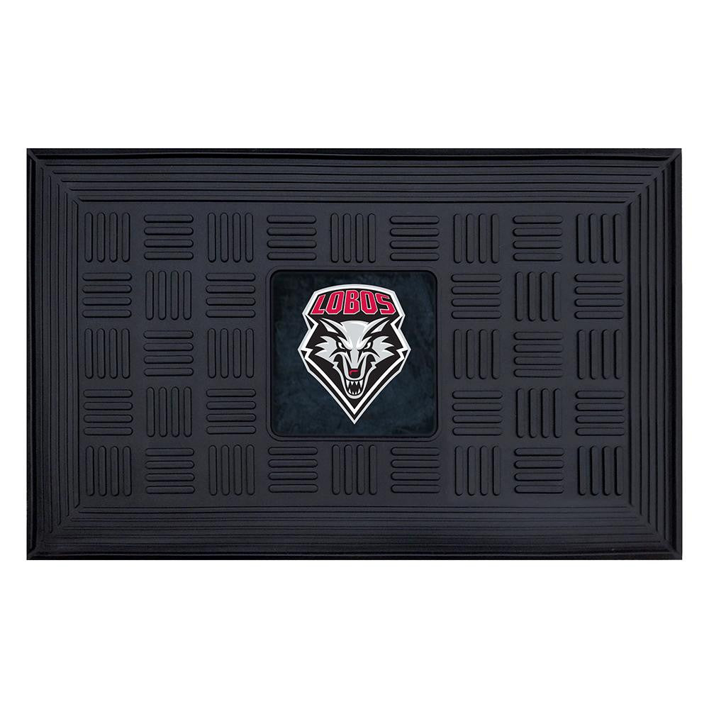 New Mexico Lobos Ncaa Vinyl "doormat" (19"x30")