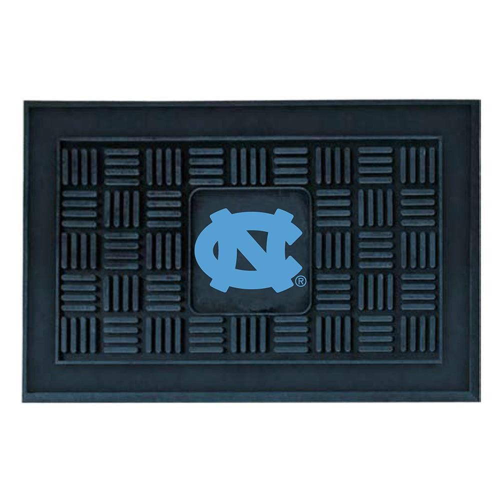 North Carolina Tar Heels Ncaa Vinyl "doormat" (19"x30")