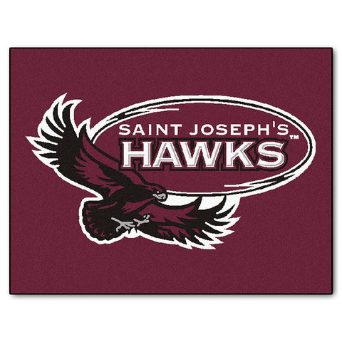 Saint Joseph's Hawks Ncaa "all-star" Floor Mat (34"x45")