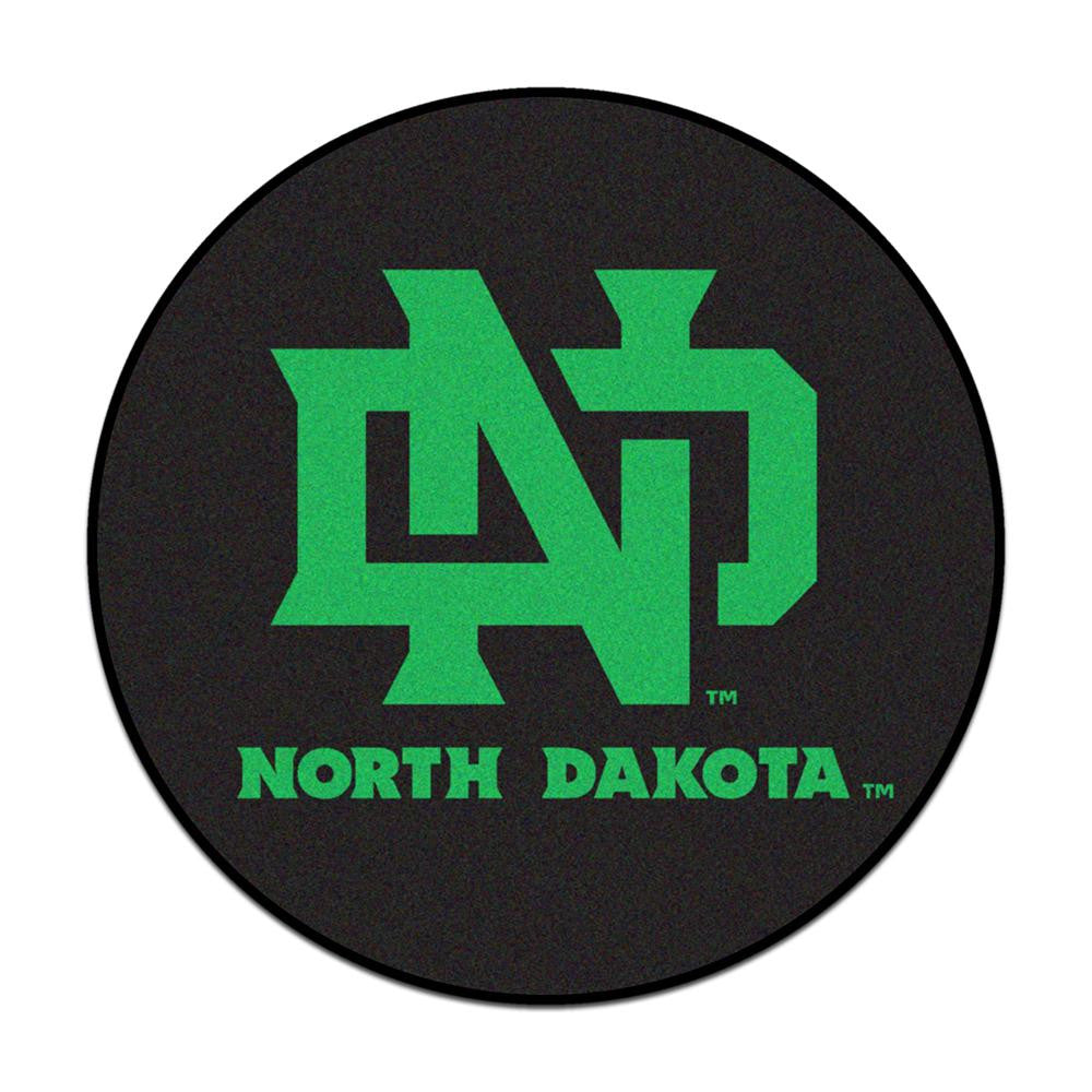 North Dakota Fighting Sioux Ncaa Puck Mat (29" Diameter)