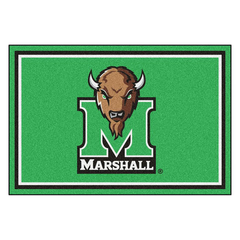 Marshall Thundering Herd Ncaa Floor Rug (5x8')