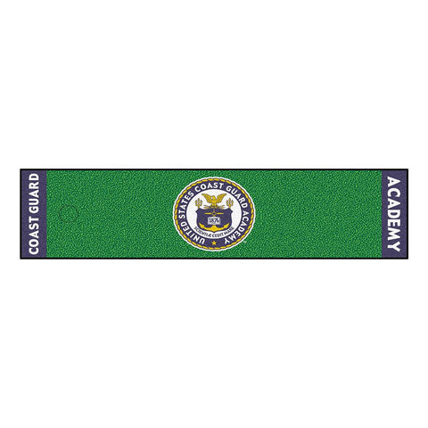 Coast Guard Bears Ncaa Putting Green Runner (18"x72")