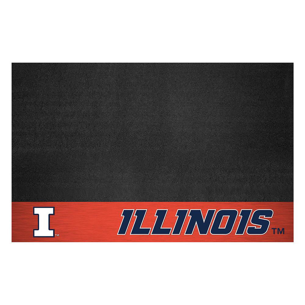 Illinois Fighting Illini Ncaa Vinyl Grill Mat