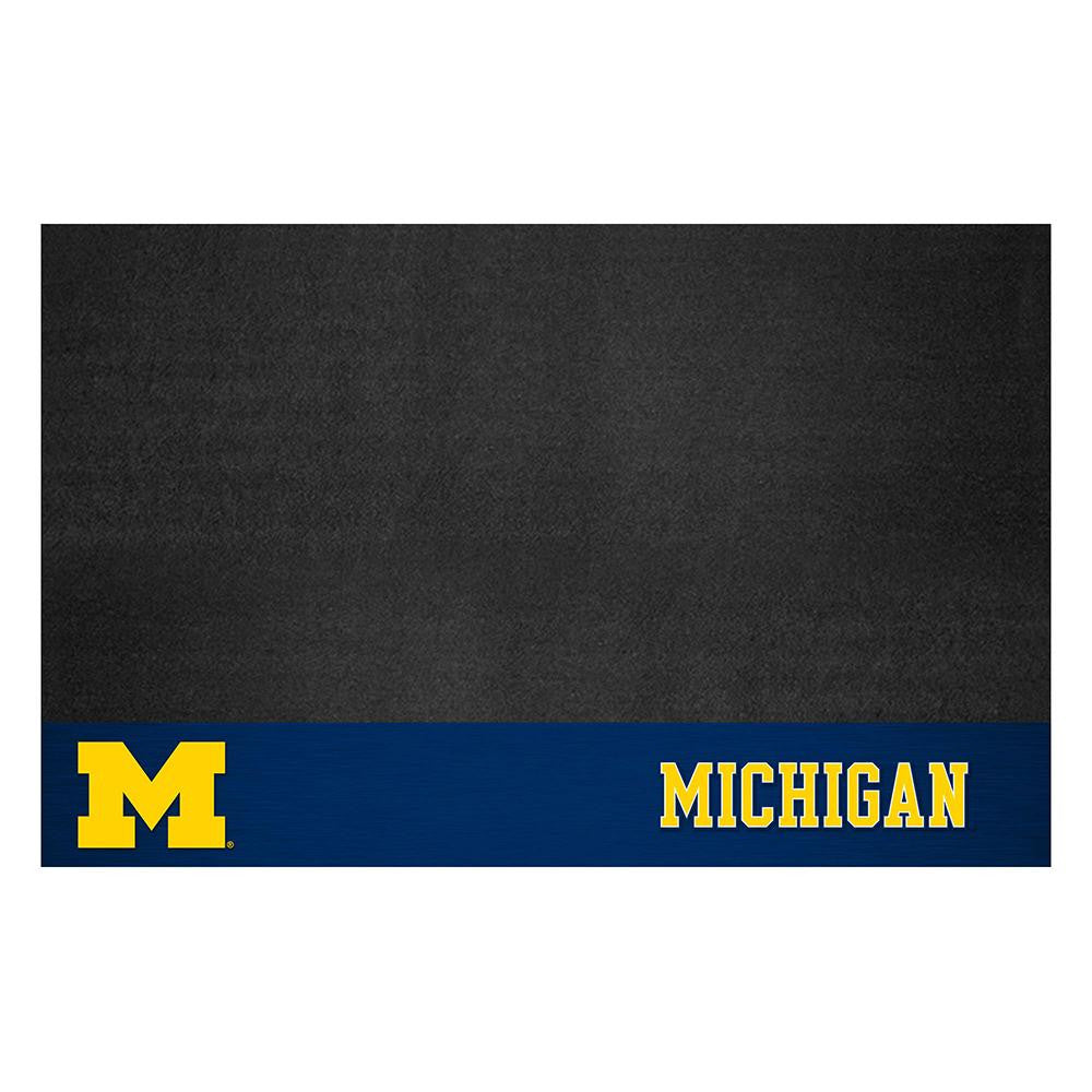 Michigan Wolverines Ncaa Vinyl Grill Mat