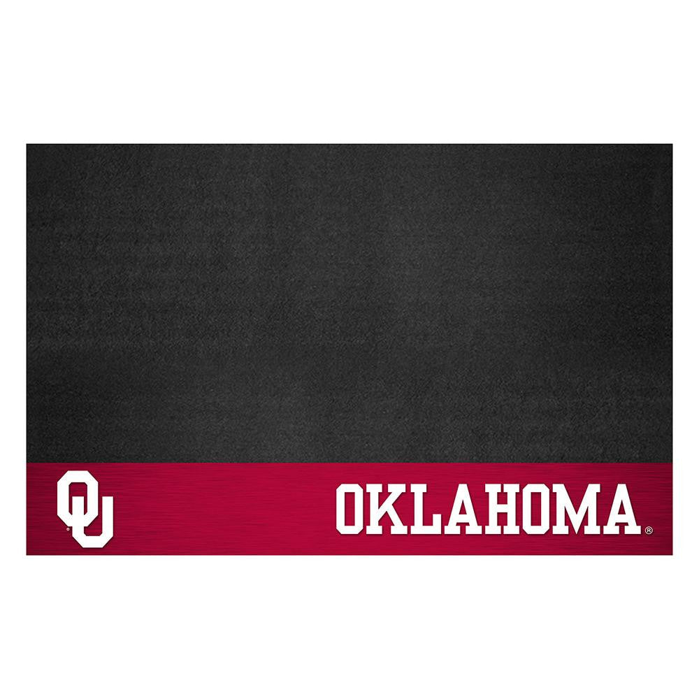 Oklahoma Sooners Ncaa Vinyl Grill Mat