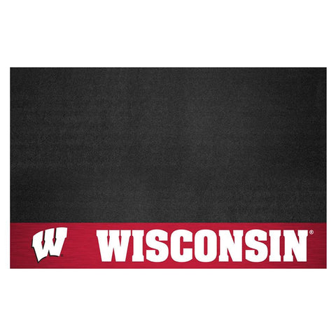 Wisconsin Badgers Ncaa Vinyl Grill Mat