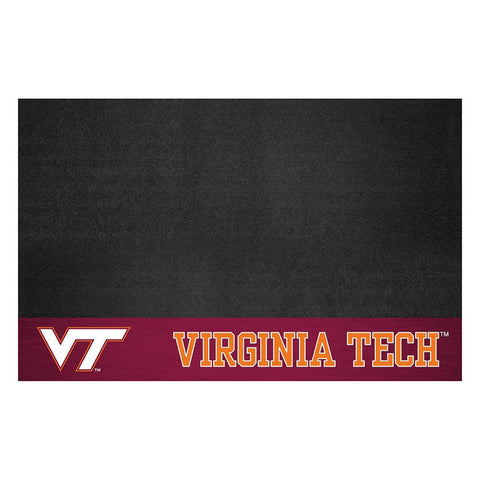 Virginia Tech Hokies Ncaa Vinyl Grill Mat