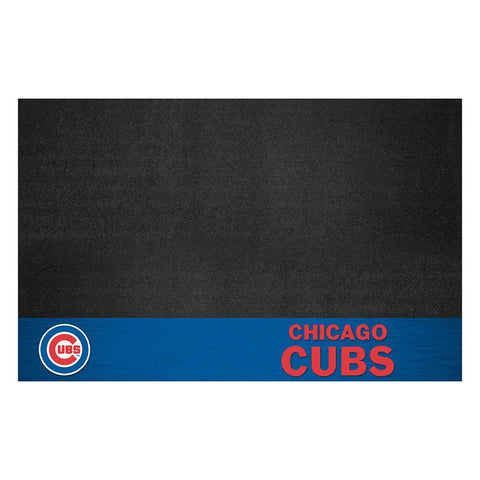 Chicago Cubs MLB Vinyl Grill Mat