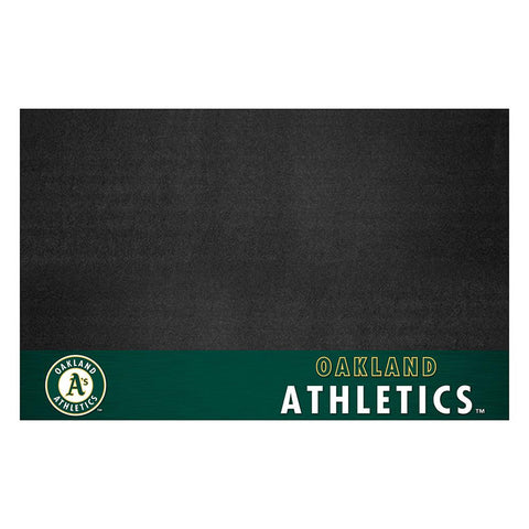 Oakland Athletics MLB Vinyl Grill Mat