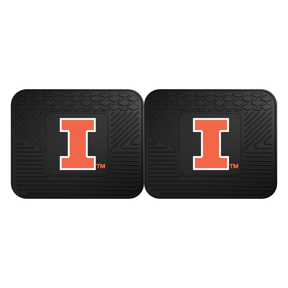 Illinois Fighting Illini Ncaa Utility Mat (14"x17")(2 Pack)