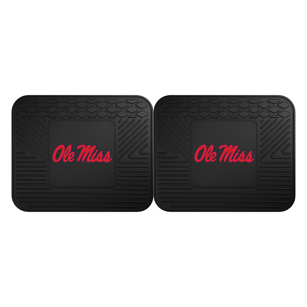 Mississippi Rebels Ncaa Utility Mat (14"x17")(2 Pack)