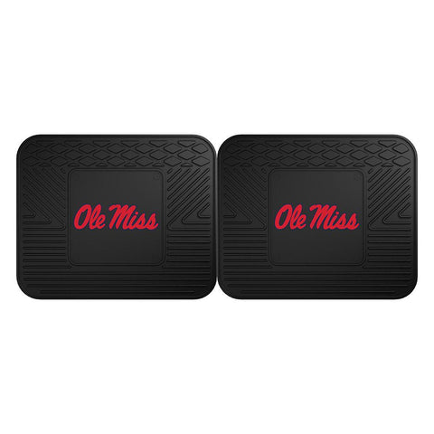 Mississippi Rebels Ncaa Utility Mat (14"x17")(2 Pack)