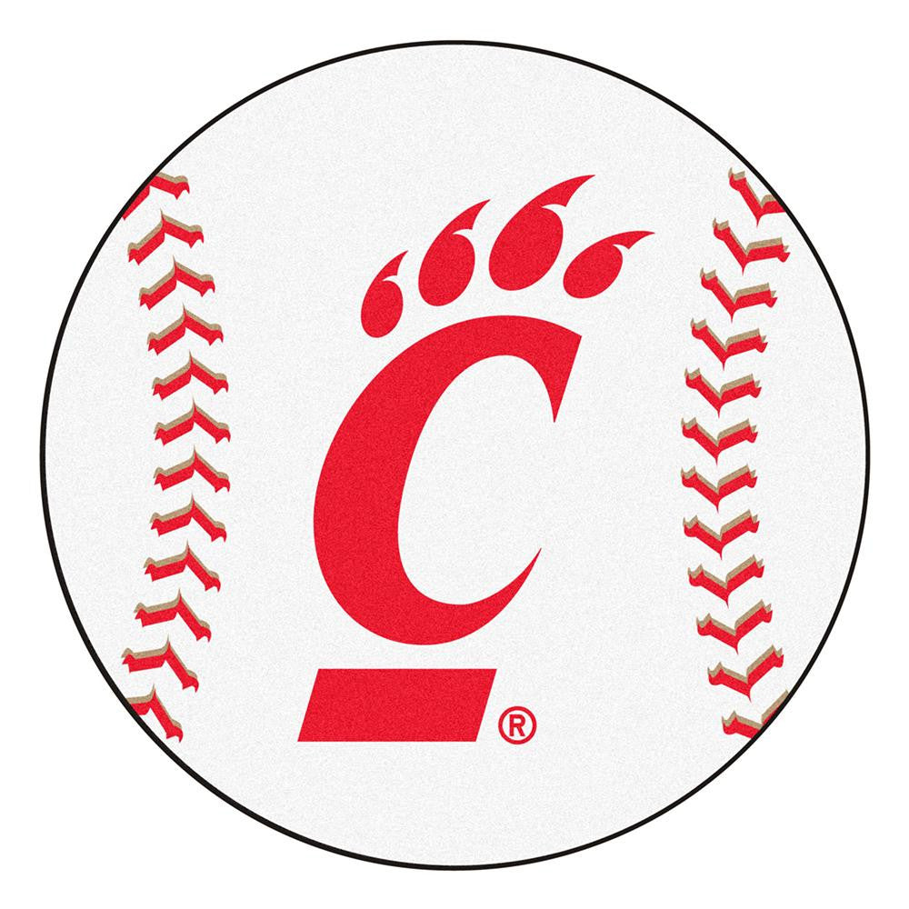 Cincinnati Bearcats Ncaa "baseball" Round Floor Mat (29")