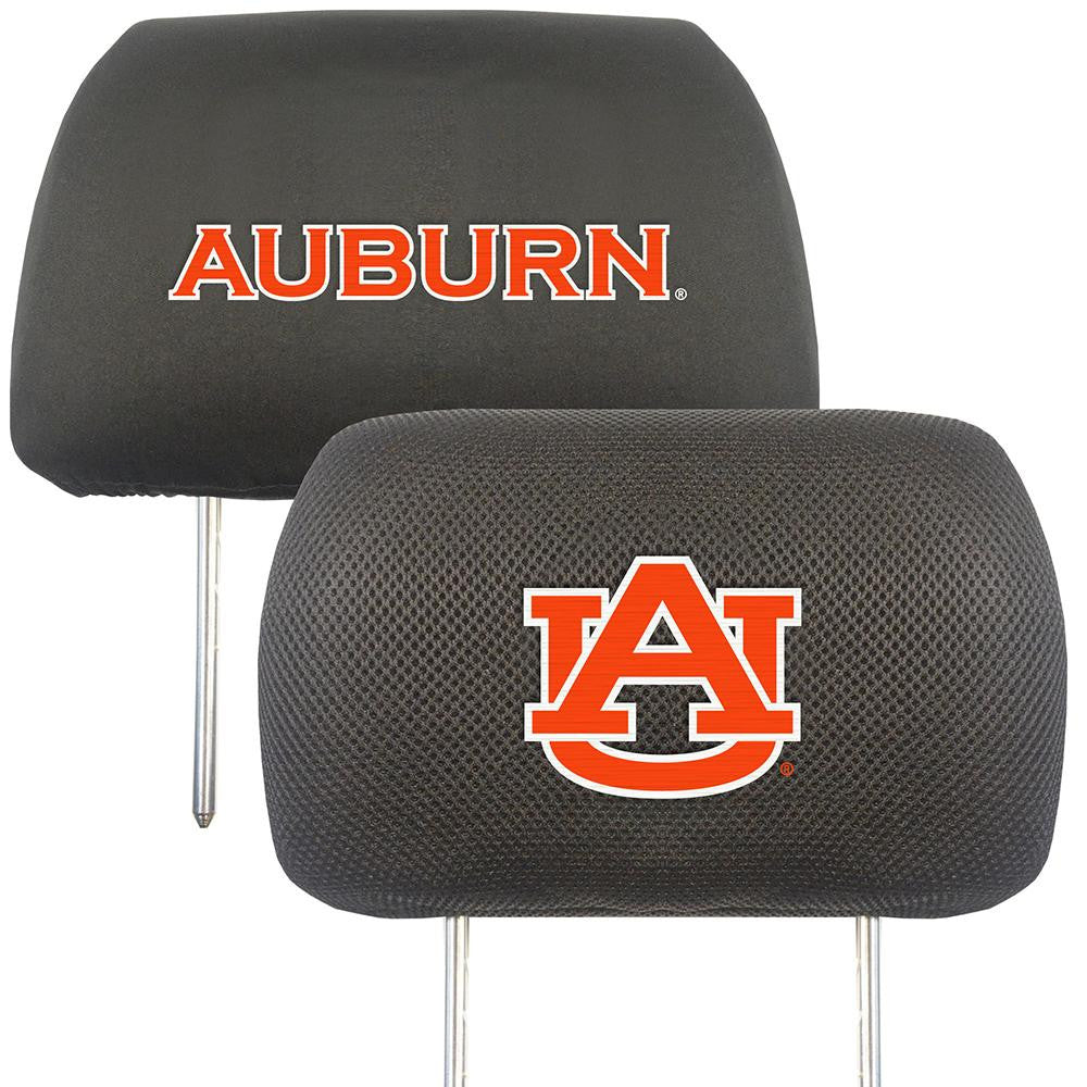 Auburn Tigers Ncaa Polyester Head Rest Cover (2 Pack)